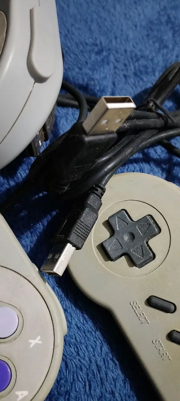 Quatro Controles USB de Super Nintendo - Foto 2