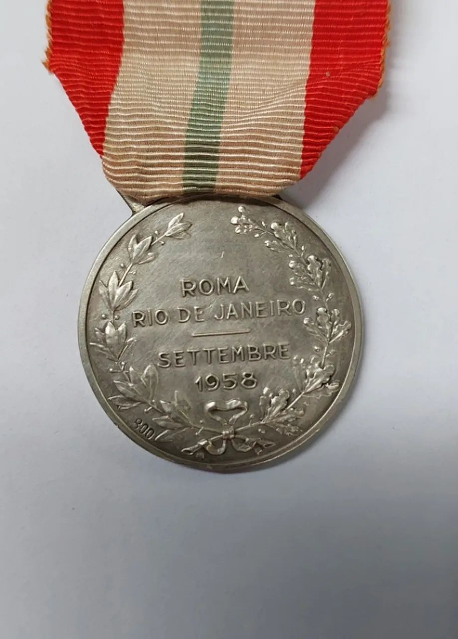MEDALHA de PRATA 800 - Foto 2