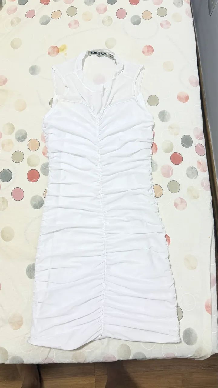Vestidos curtos (branco) - Foto 2