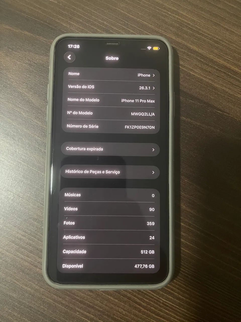 iPhone 11 Pro Max 512G Branco - Foto 4