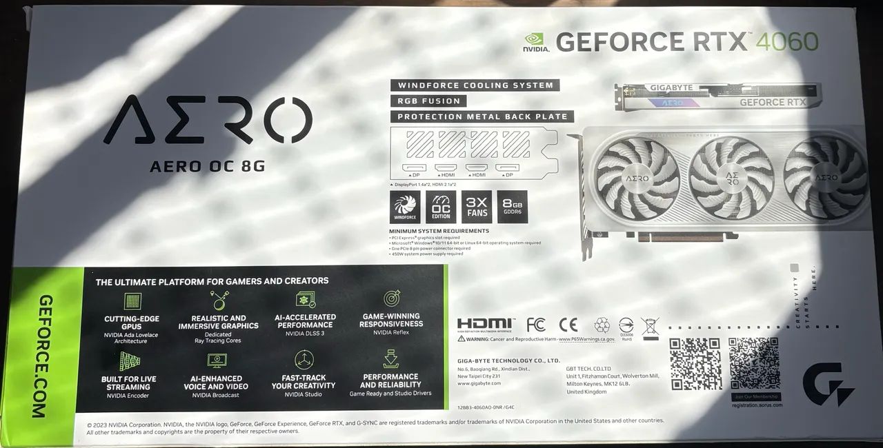 Placa de vídeo RTX 4060 AERO OC - Foto 2