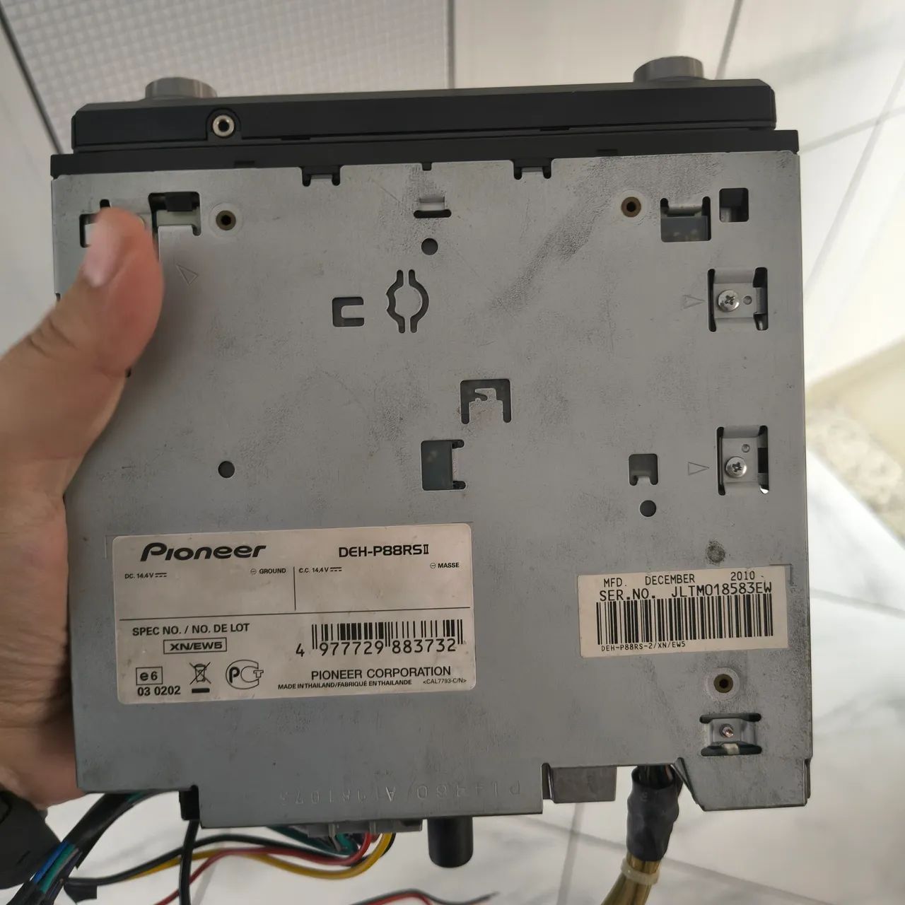 Pionner p88rs 2 com IPBUS bluetooth Rádio  - Foto 4