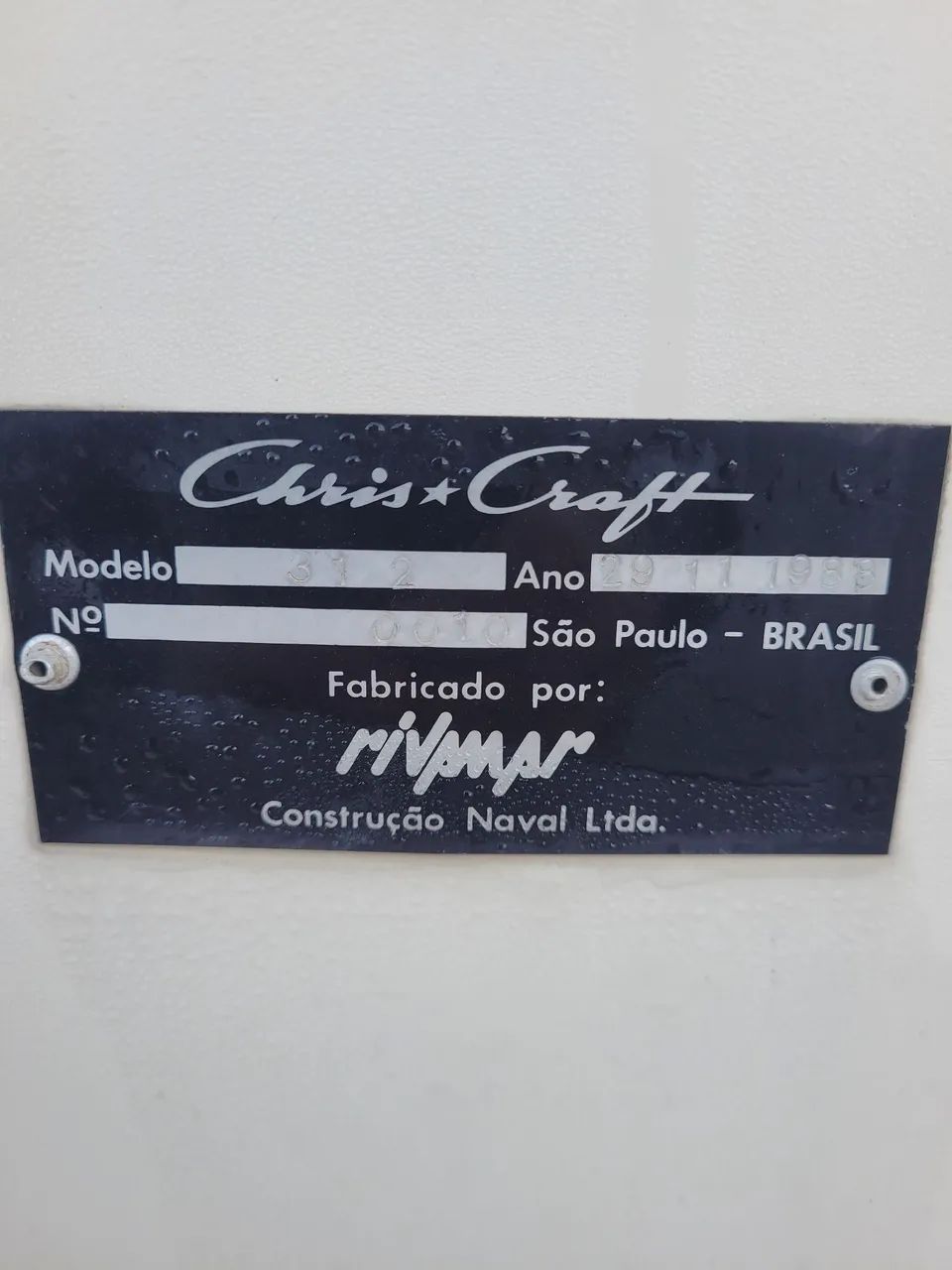 ? CHRIS-CRAFT 312 À VENDA - SOMENTE CASCO ? - Foto 5