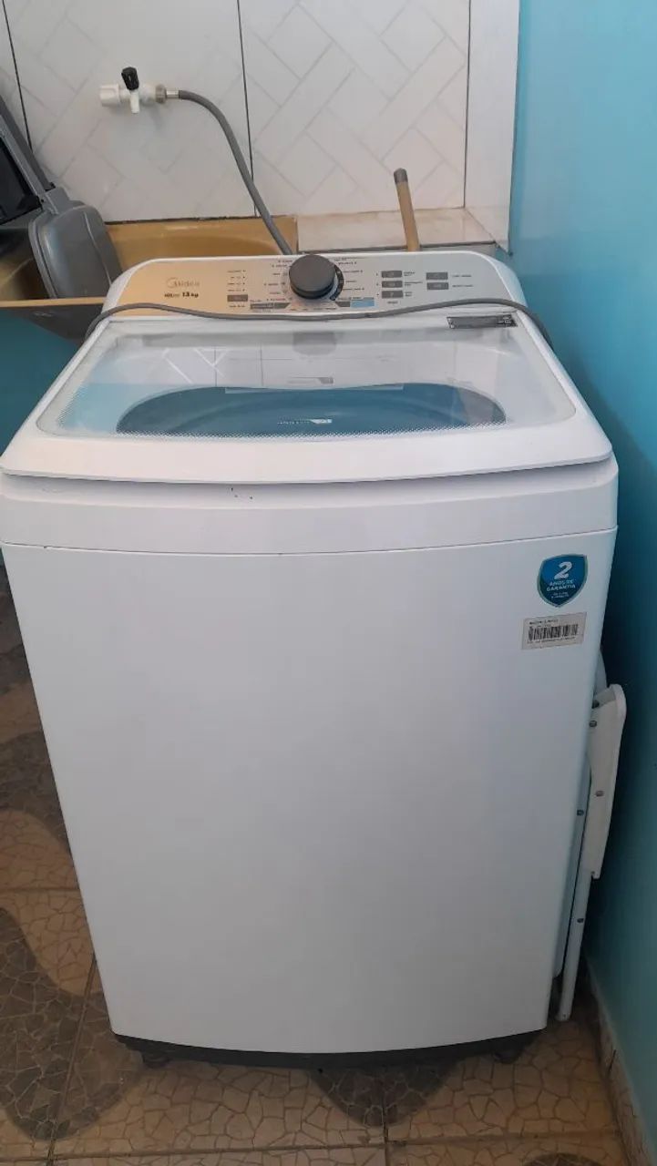 Vende-se Lavadora Midea 13Kg Top Load Automatica