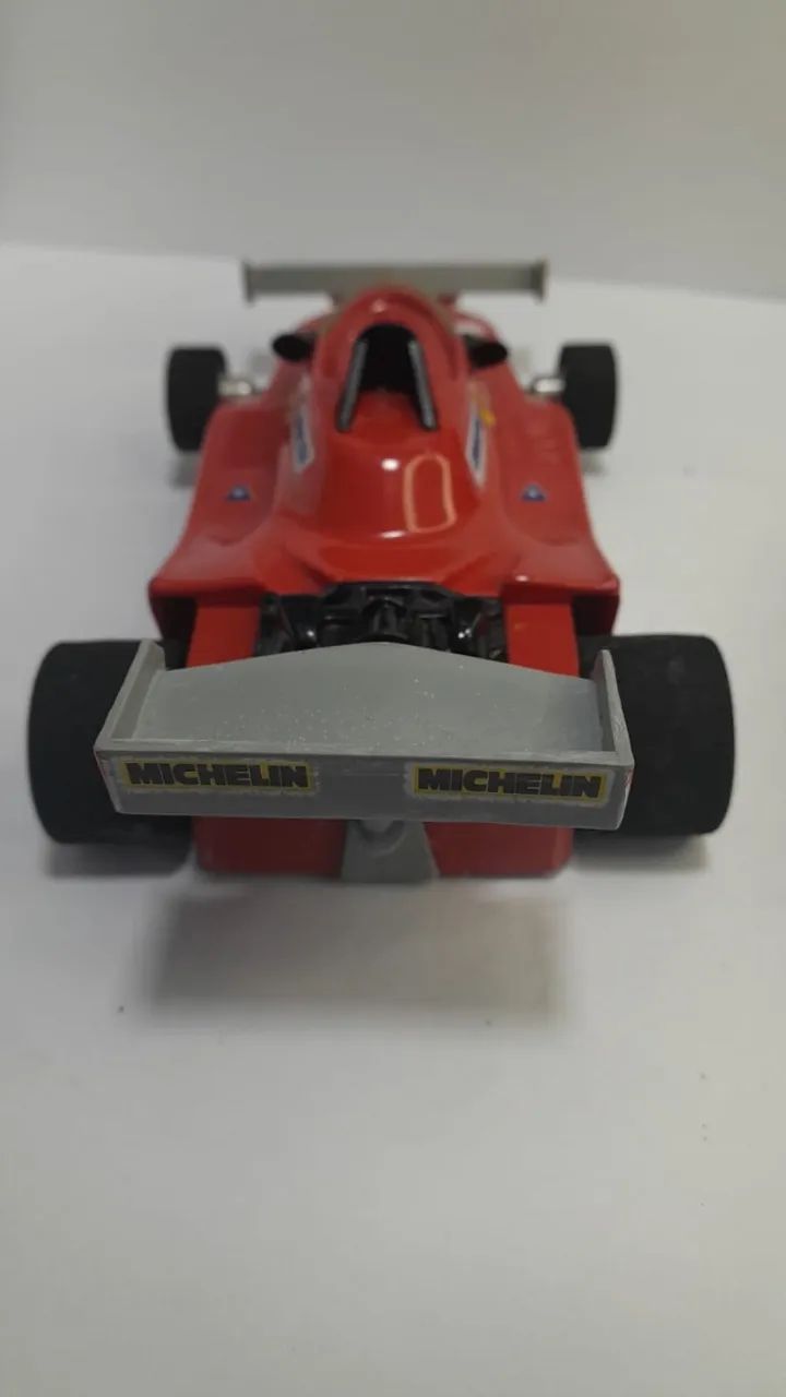 carrinho autorama ferrari t4 cinza - Foto 4