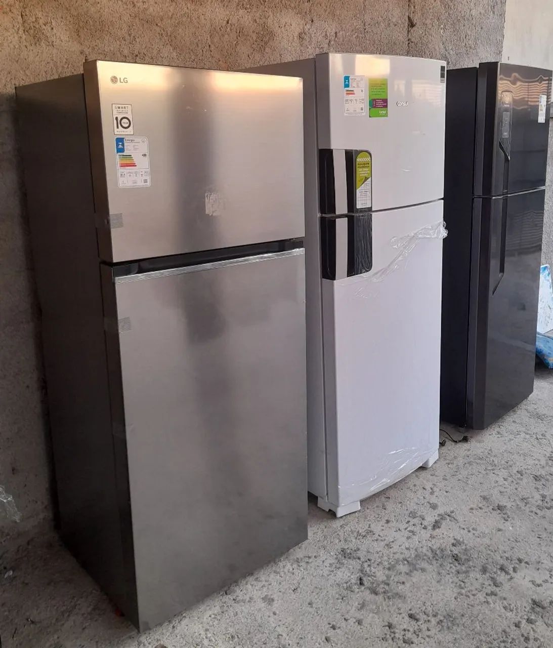 Geladeira lg nova sem uso 