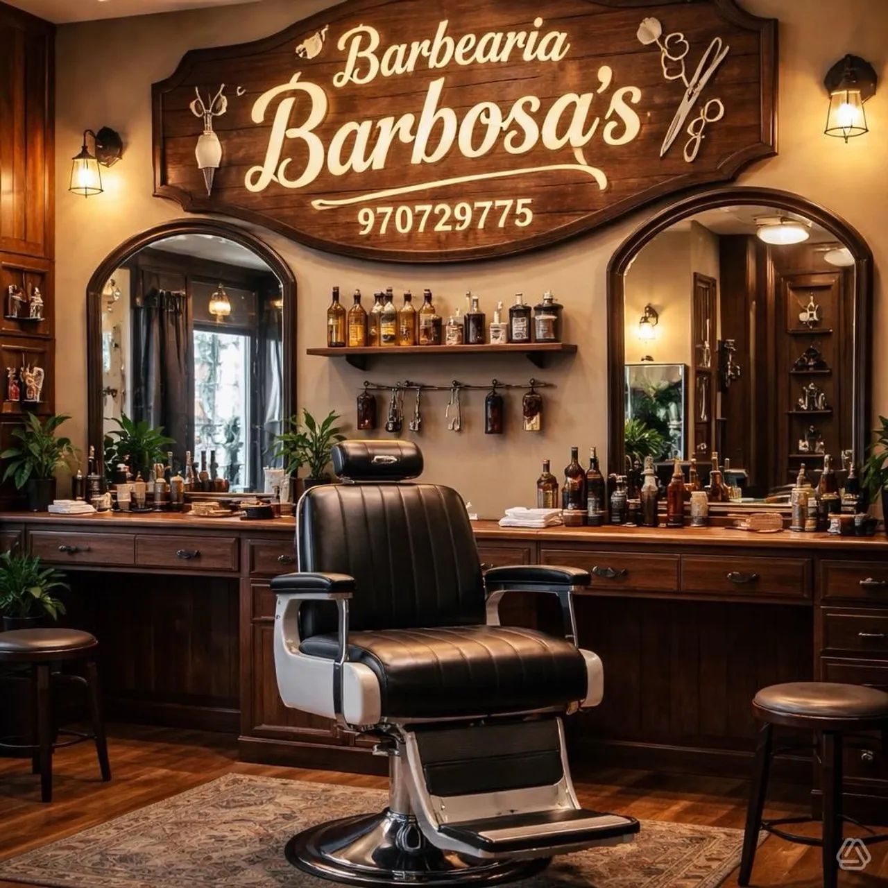 Barbeiro a domicílio 