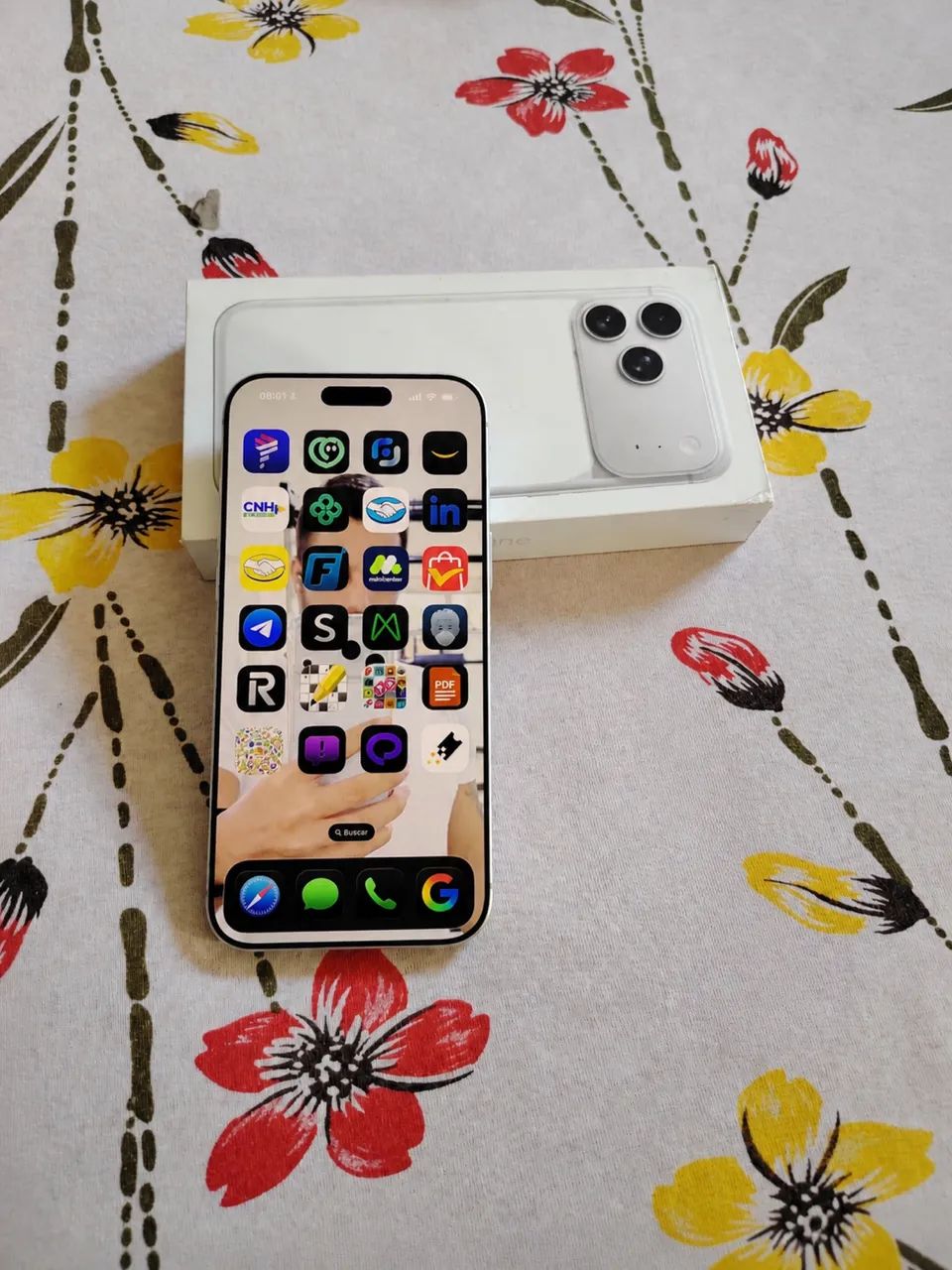 iPhone 17 Pro Max Silver 256 GB na garantia lê o anúncio iPhone 17 Pro Max Silver 256 GB na garantia lê o anúncio