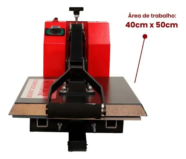Prenssa térmida para sublimação 50 X 40