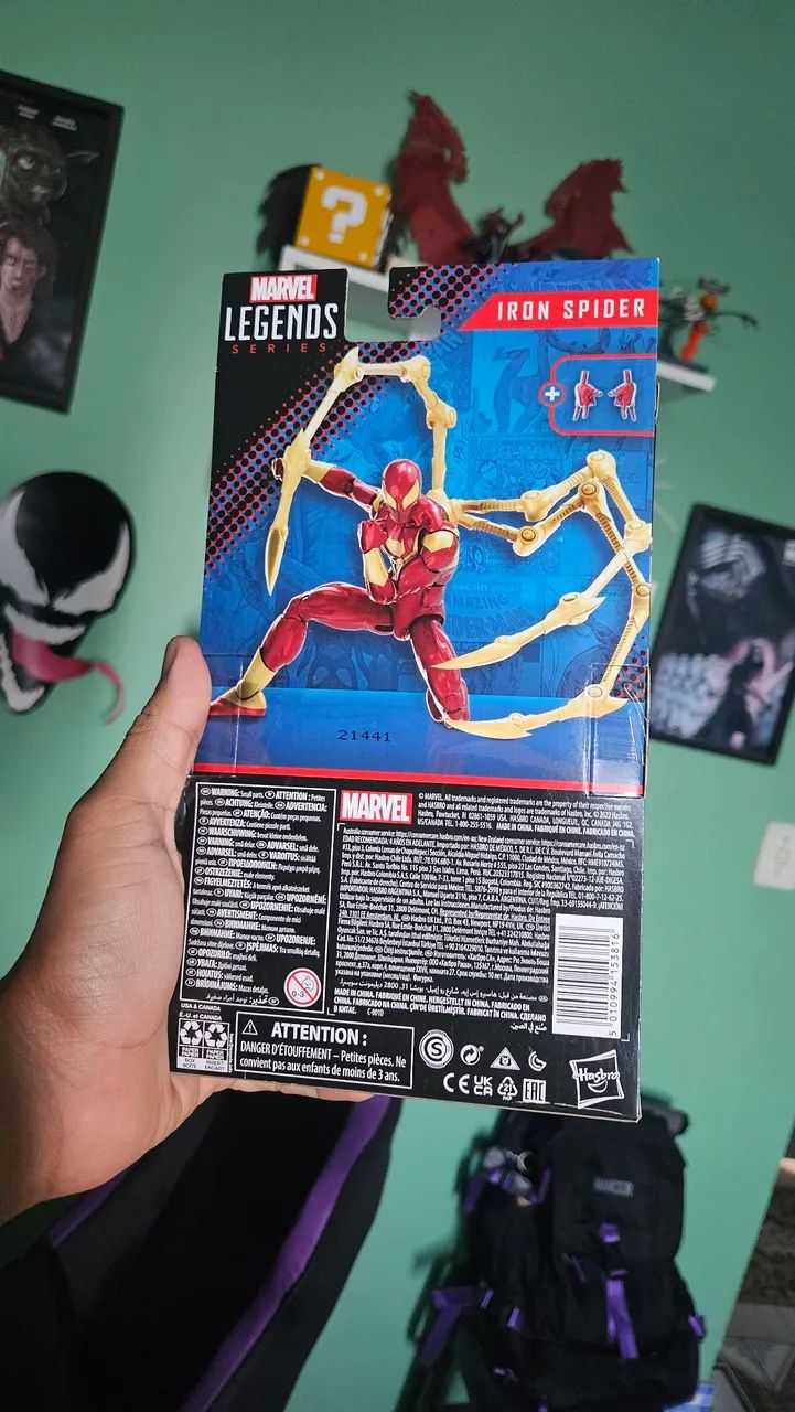 Homem-Aranha Iron Spider - Marvel Legends | Novo e Lacrado - Foto 2