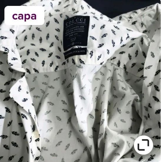 Camisa social colcci