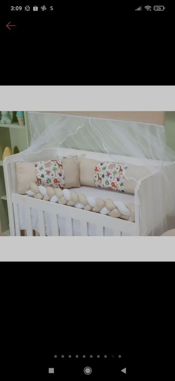 Kit berço para mini berço 