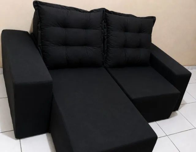 SOFÁ RETRÁTIL 1,90M | PRONTA ENTREGA | PAGUE APÓS RECEBER - Foto 2