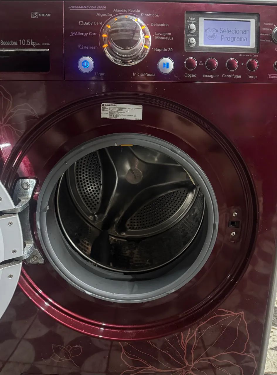 Lava e seca LG inox Entrego Grátis  - Foto 2