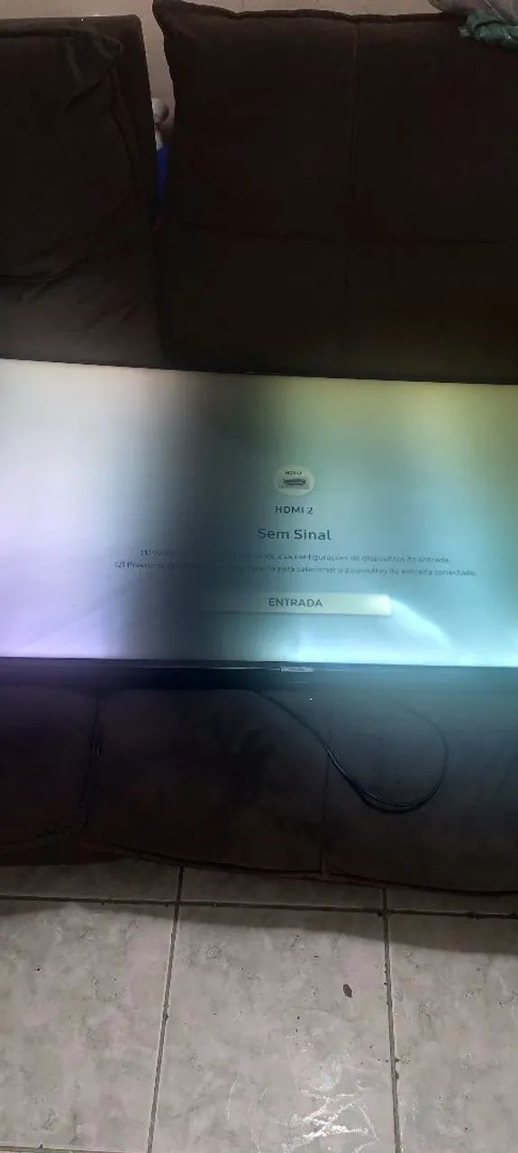 Smartv Samsung 50 polegadas com defeito - Foto 3