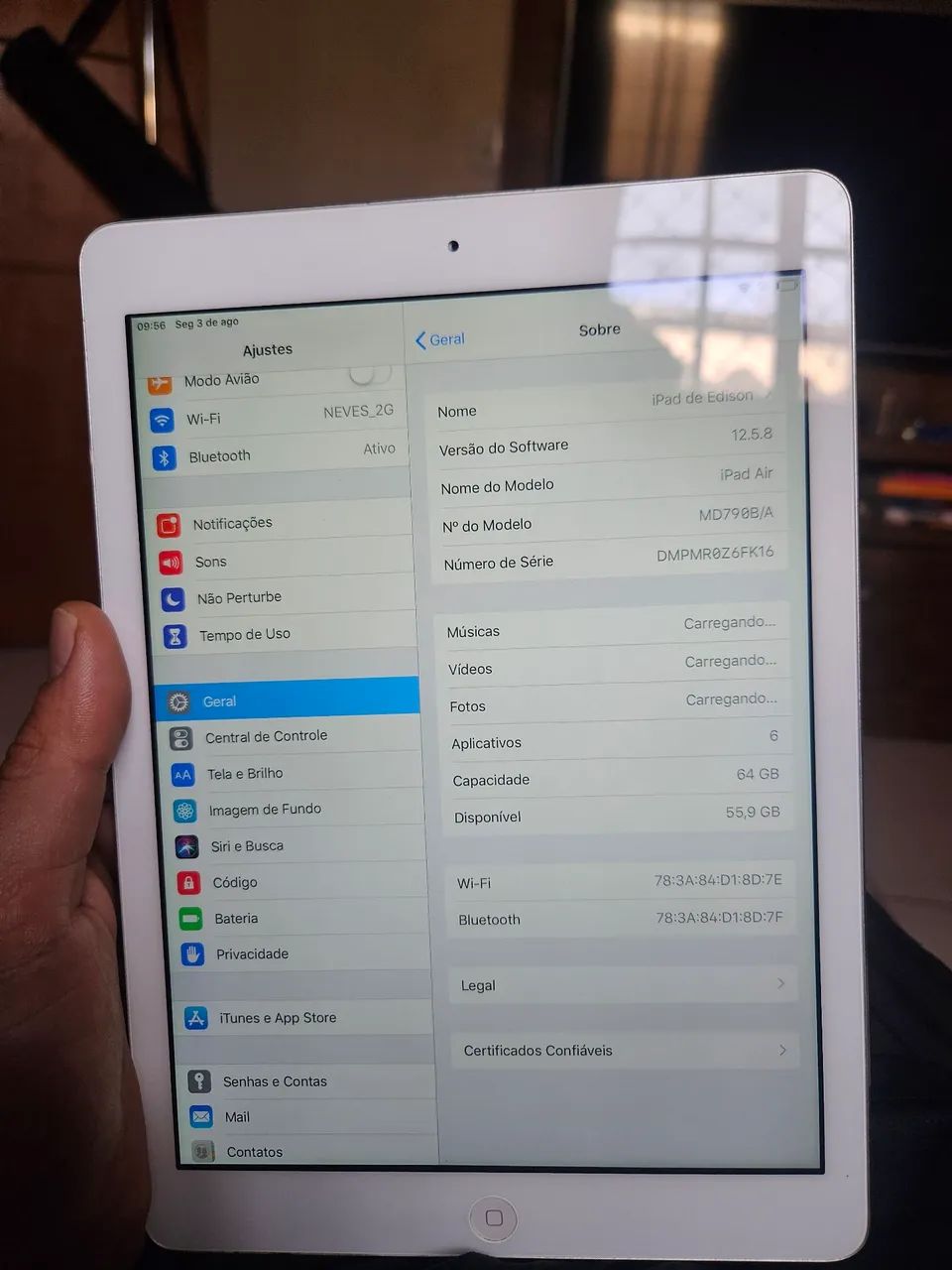 iPad air 64 gb