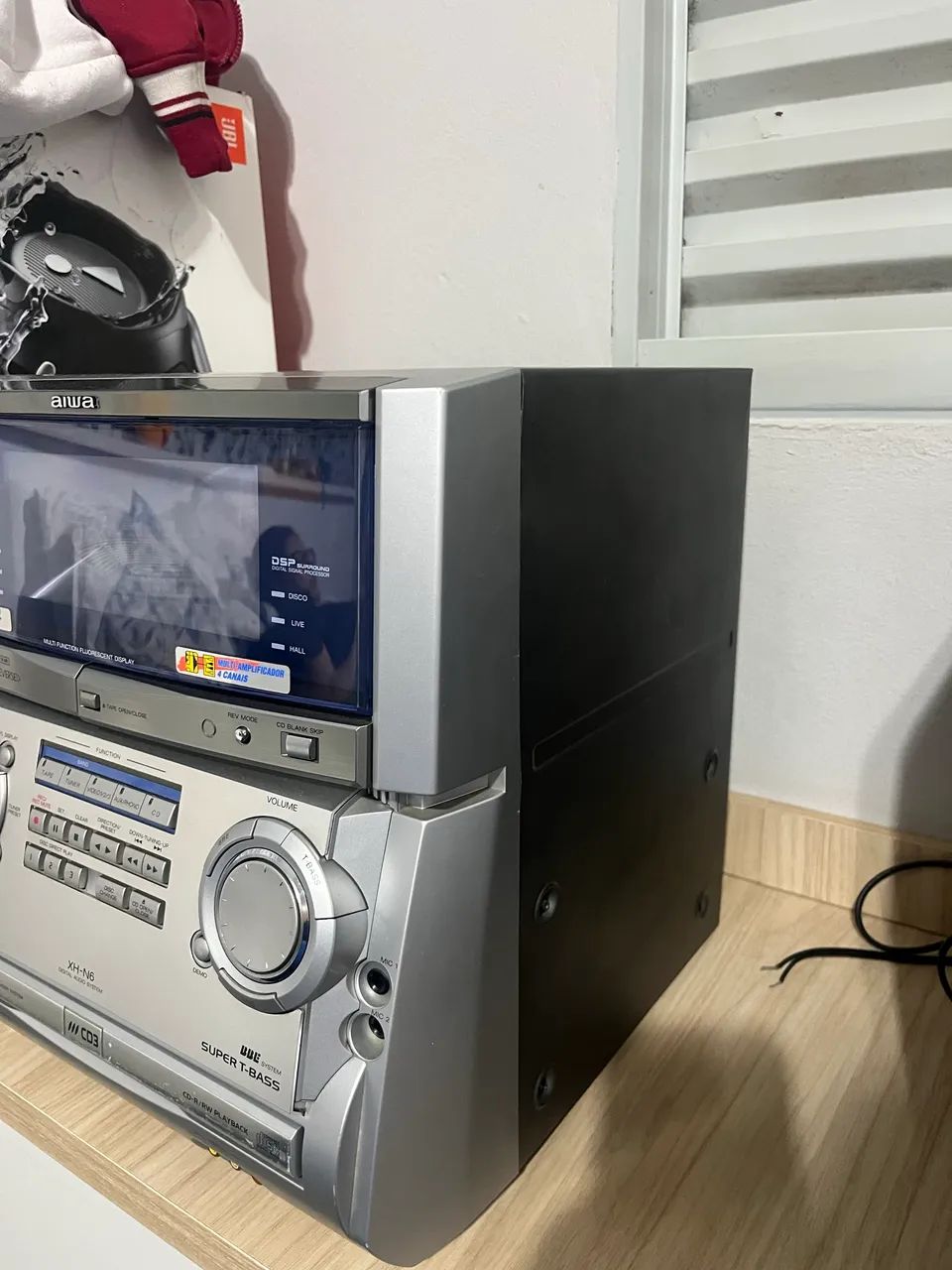 Aiwa xh n6 impecável 