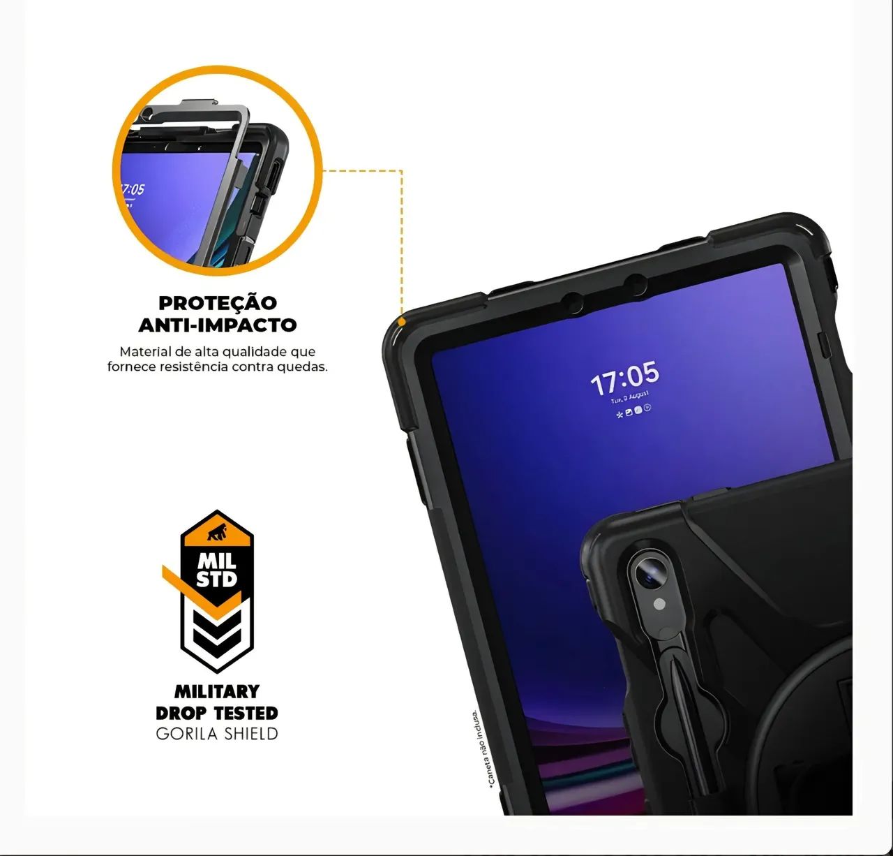 Capa Gshield - Tab S9 FE - Foto 3