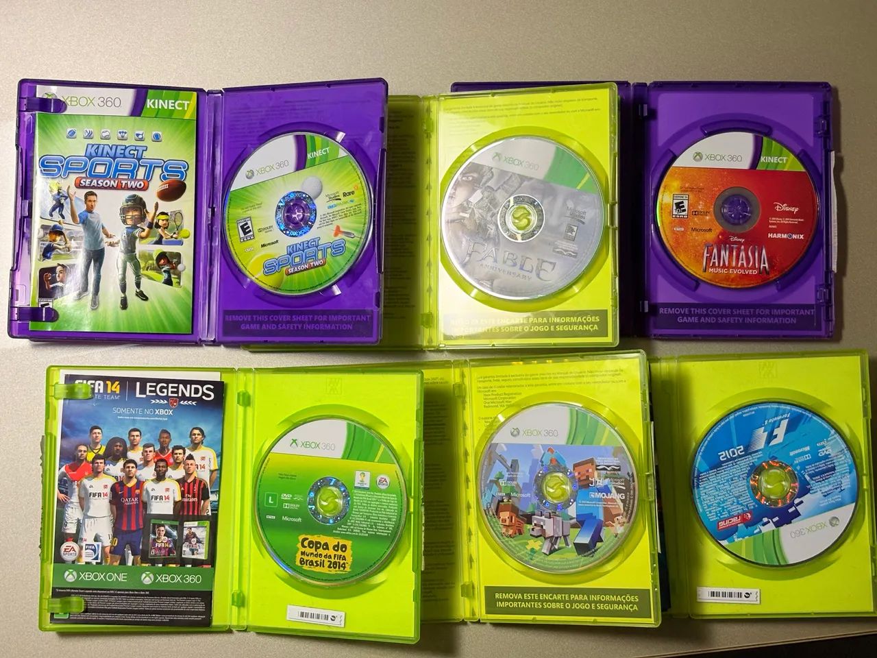 Xbox 360 Kinect + 6 Jogos - Usado em Bom Estado - Foto 5