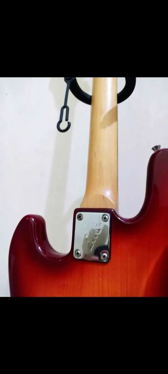 (Só VENDA) Contrabaixo PHX Cherryburst - Foto 4