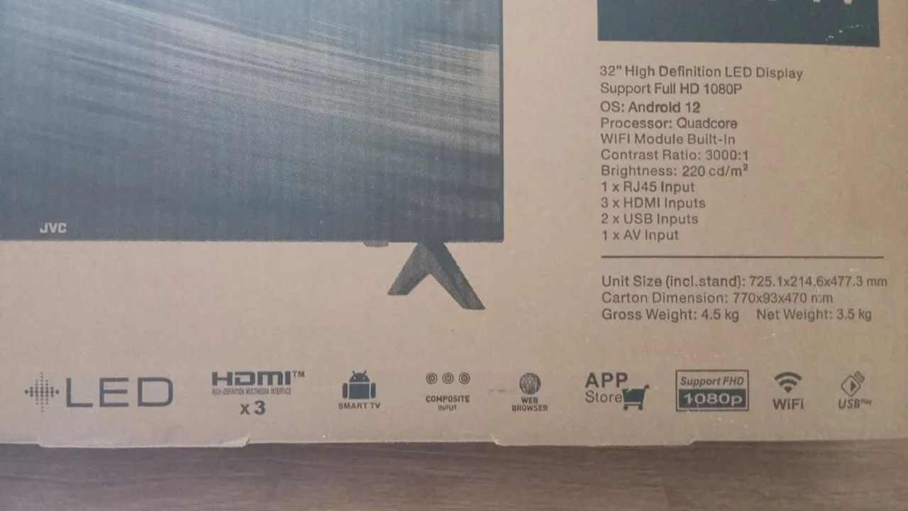 Vendo tv 32 pelo Android na caixa  - Foto 2