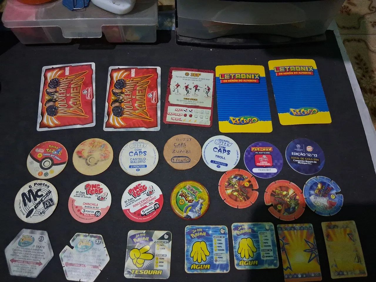 Lote de 35 Tazos e cards - Foto 5