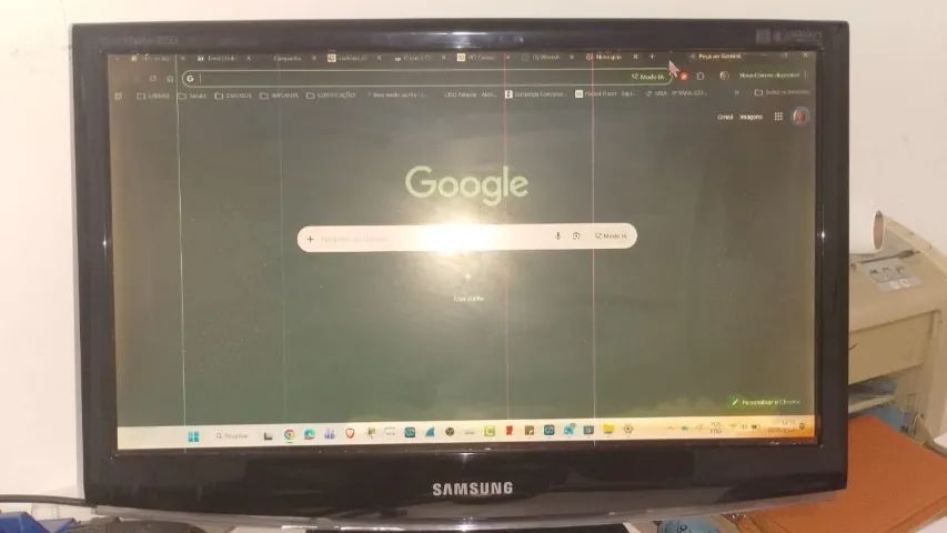 Monitor Samsung com avaria - Foto 4