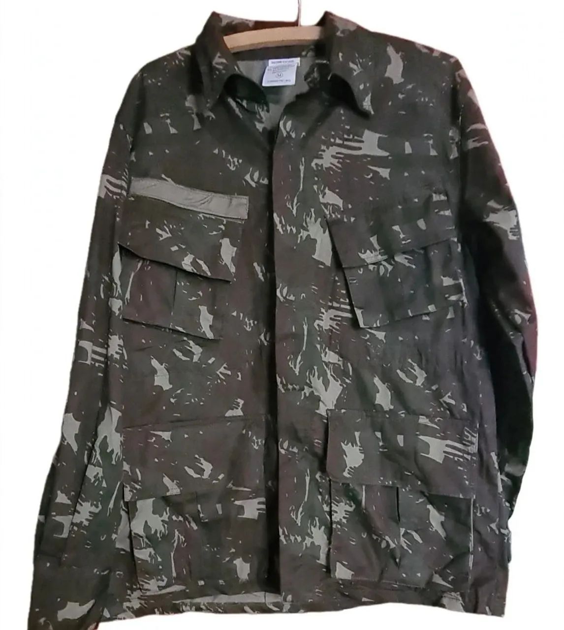 Casaco camuflado