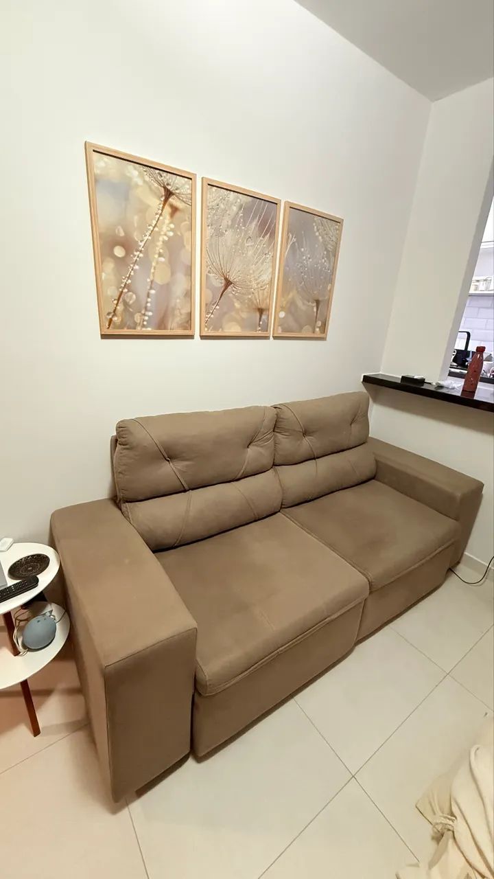 Sofá 3 lugares Retrátil Reclinável - Foto 2