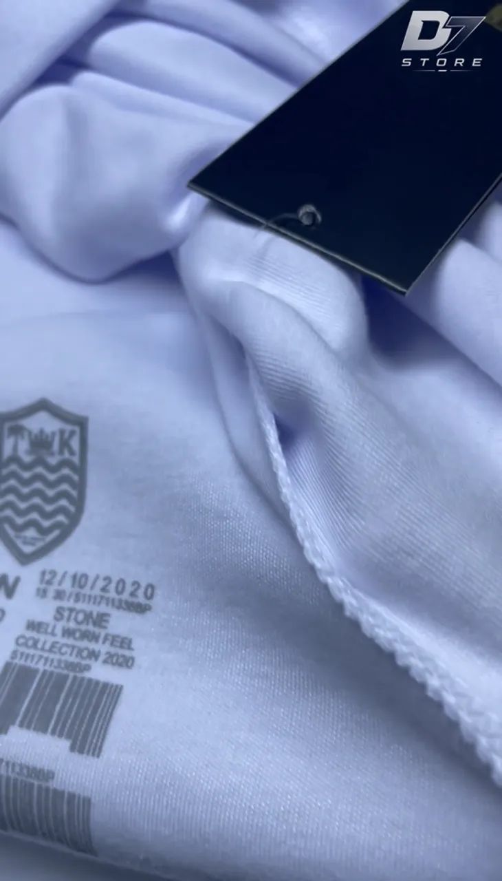 CAMISA OSKLEN PRETA e BRANCA - Foto 5