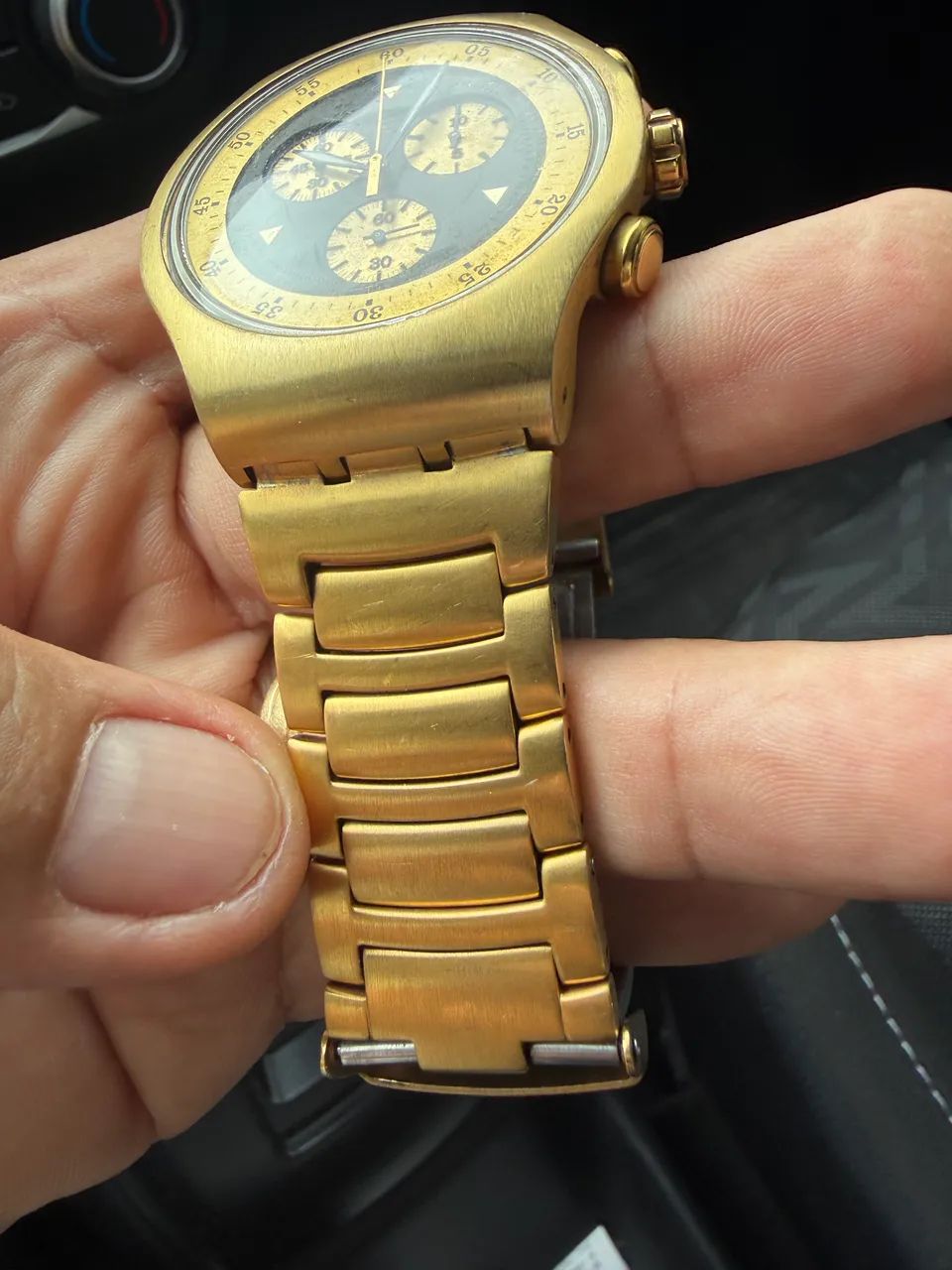 Swatch Cara preta pirâmide  - Foto 2