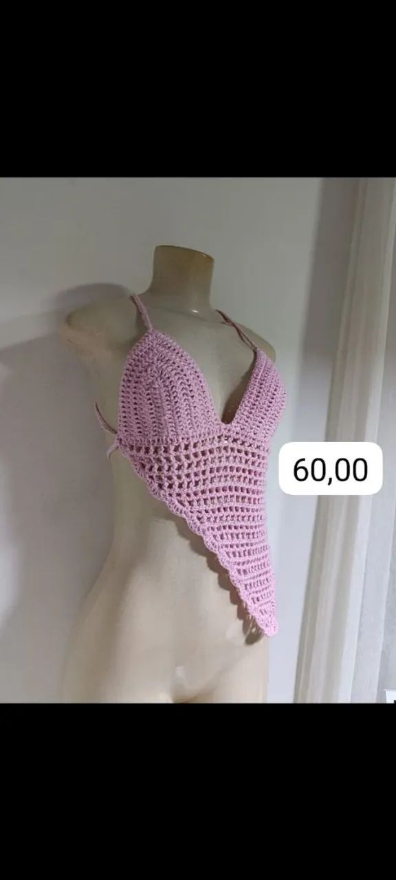 Blusa crochê  - Foto 4