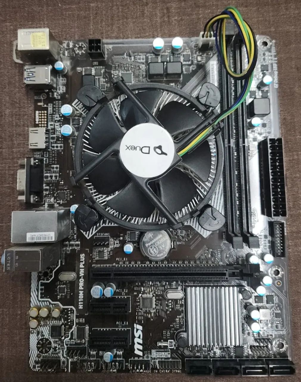 Kit upgrade I5 7600 + Placa mae MSI H110M PRO-VH PLUS DDR4