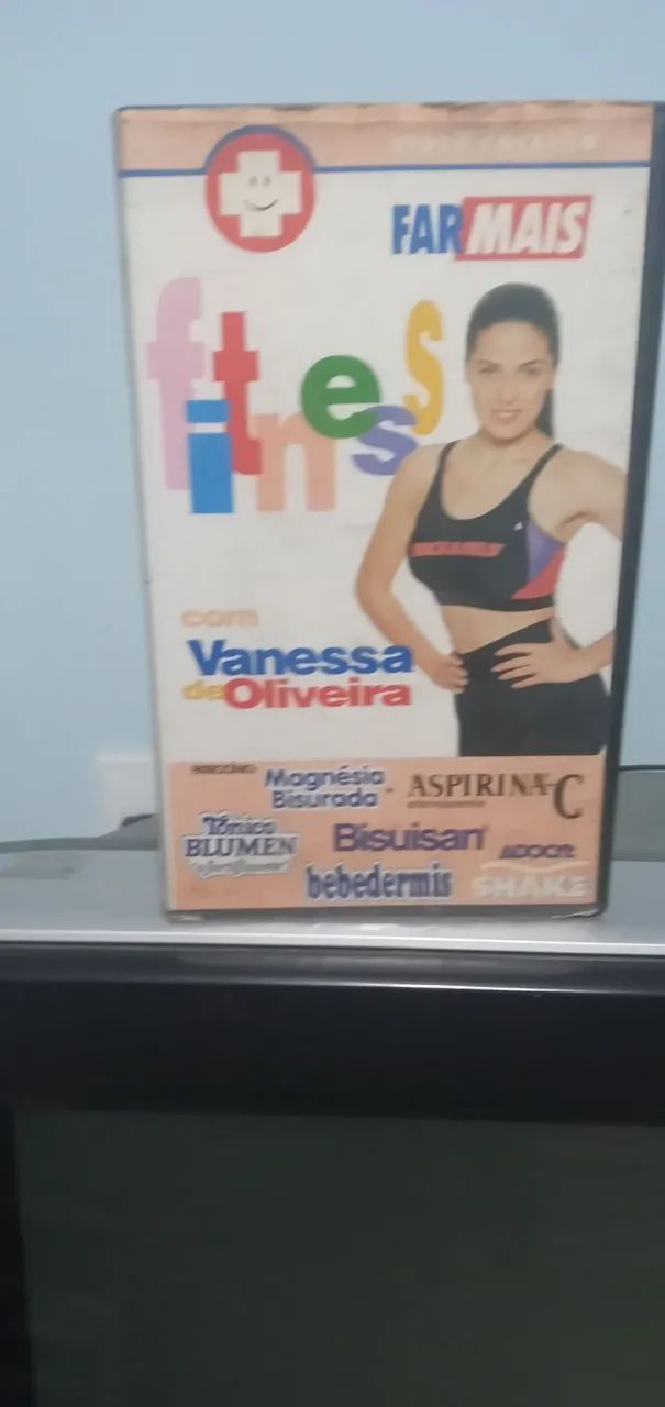 Fitness Aulas de ginástica Vhs 