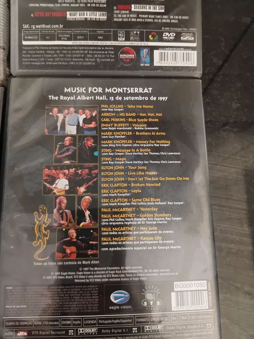 Coletâneas de rock em DVDs grandes nomes  - Foto 5