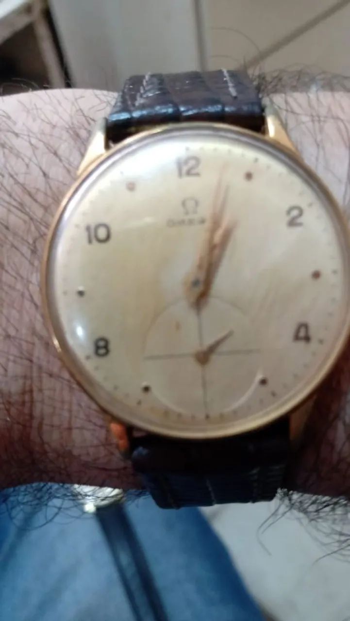 02 relógio Omega ouro 18k  - Foto 2