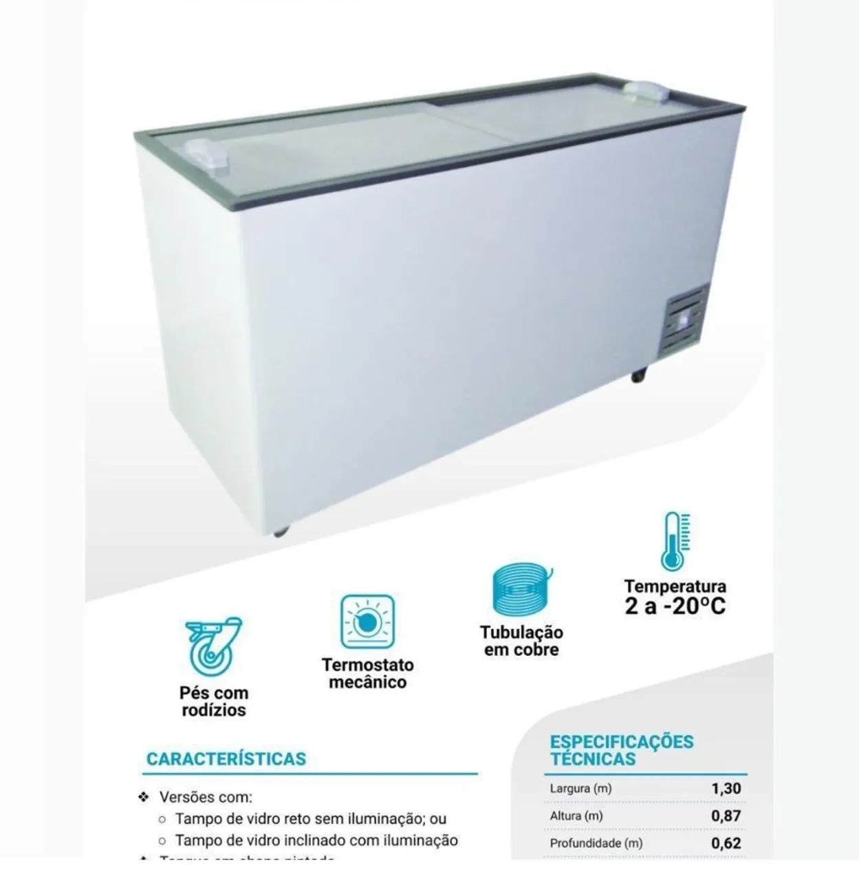 Freezer termisa direto de fábrica 
