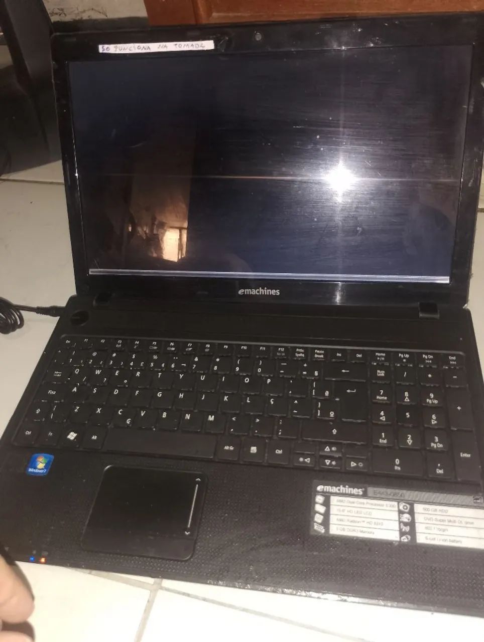 Notebook Emachines , dual core  - Foto 2