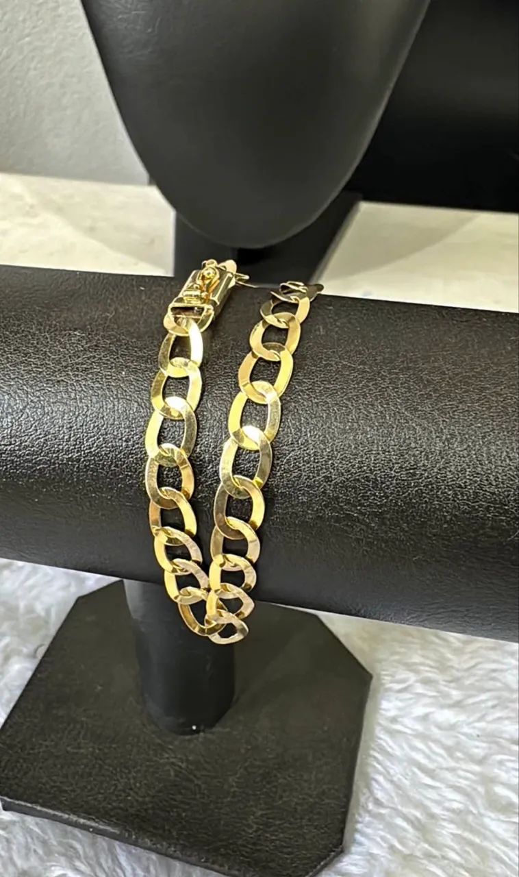 Pulseira de ouro 18K - Foto 3