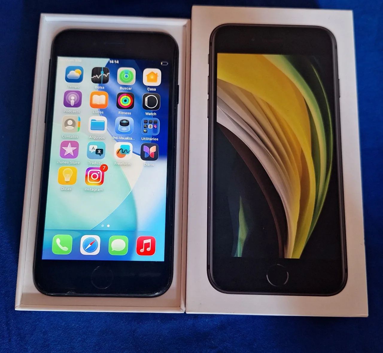 IPhone SE 64gb nunca aberto com caixa