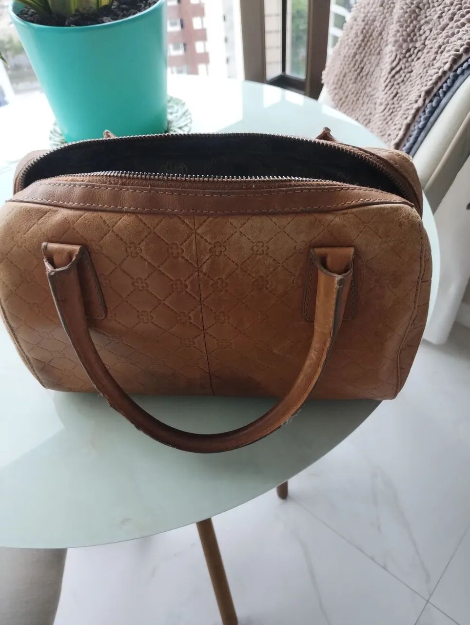 VENDO BOLDA DA CAPODARTE EM COURO LEGITIMO - Foto 3