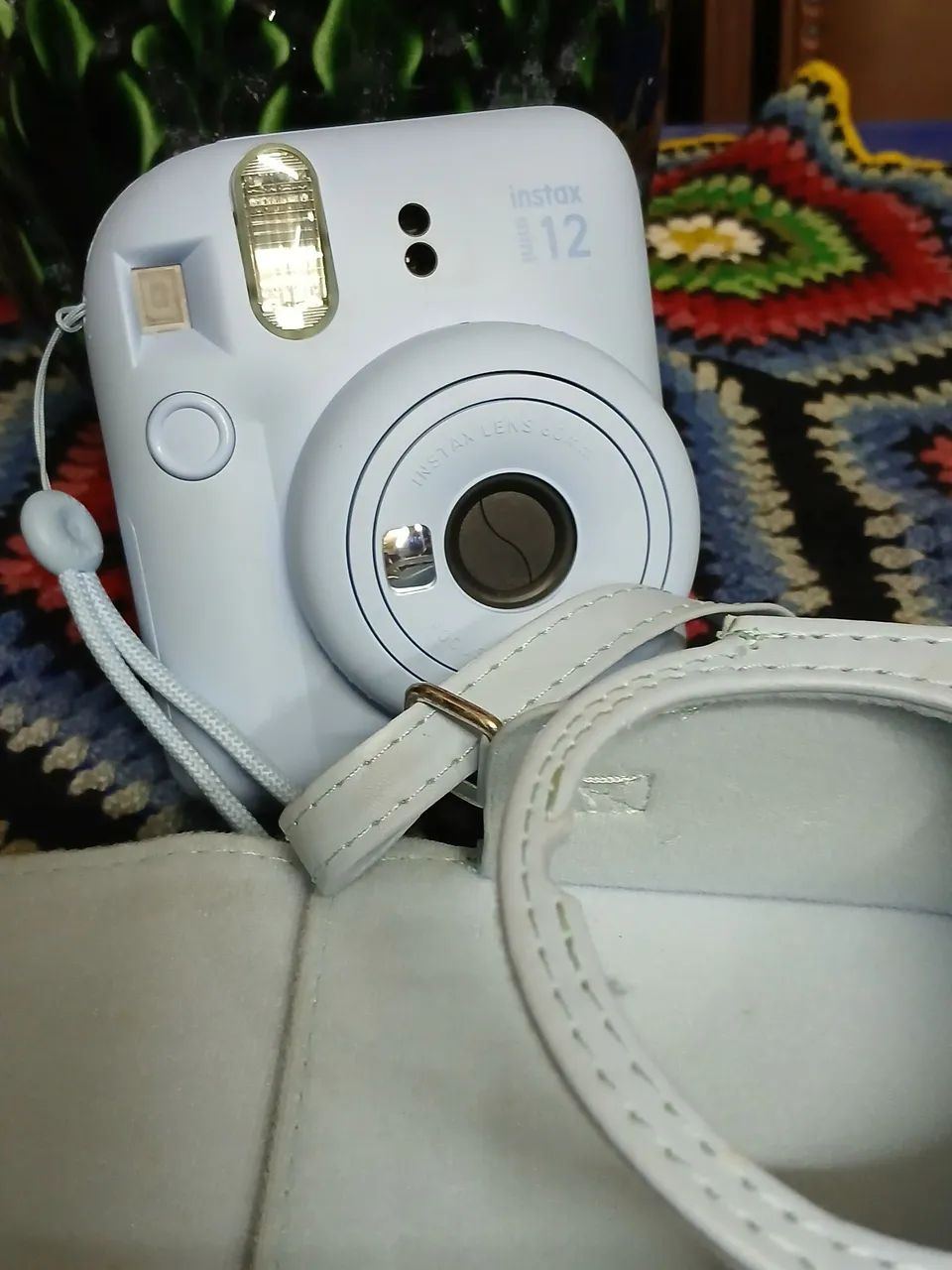 Câmera instax mini 12 azul - Foto 3