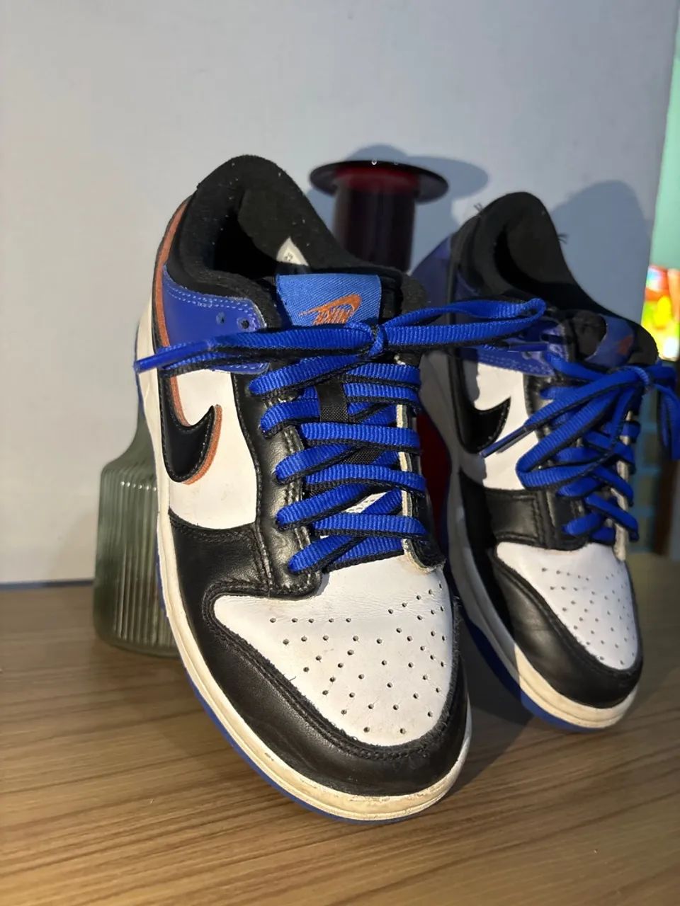Nike Dunk Low SE "White/Racer Blue" - Foto 3