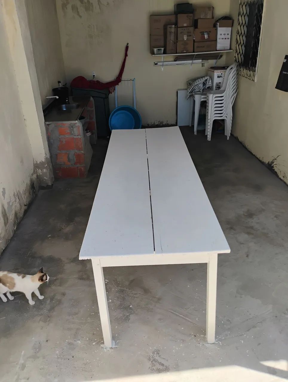 Mesa de madeira toda top 