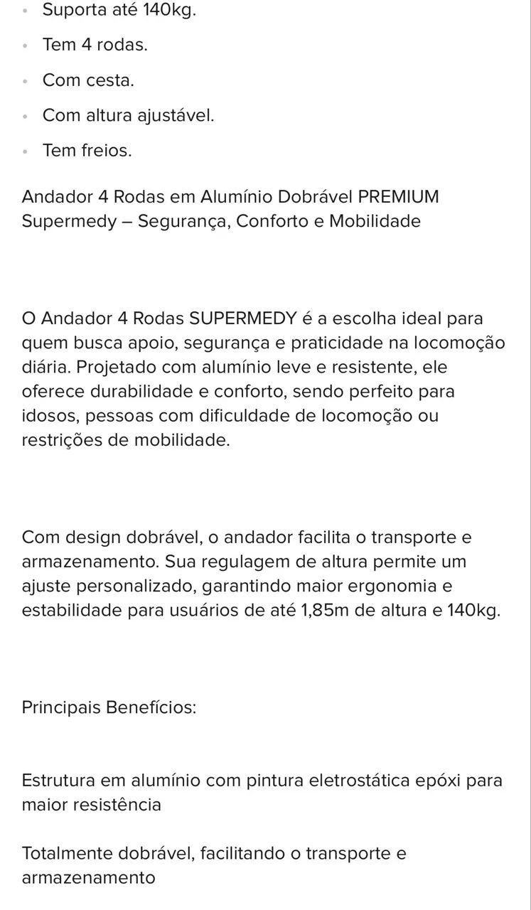 Andador para Idoso - Foto 4