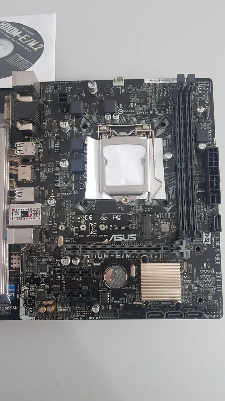 Placa Mãe  Asus H110M-E/M.2