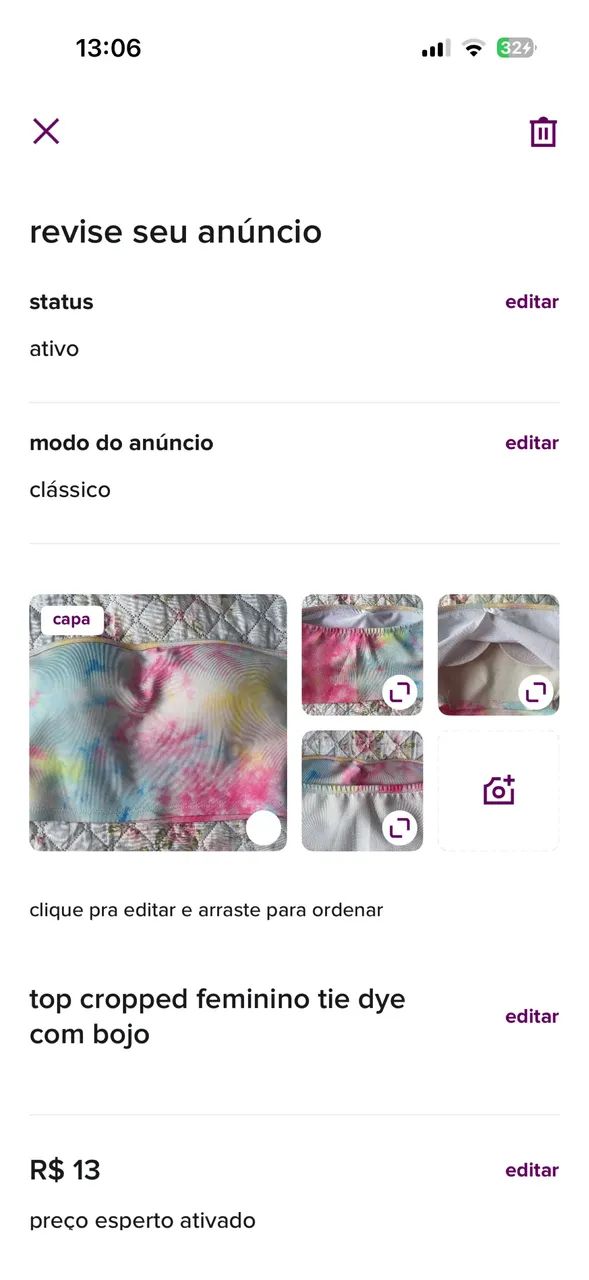 Cropped tiediy