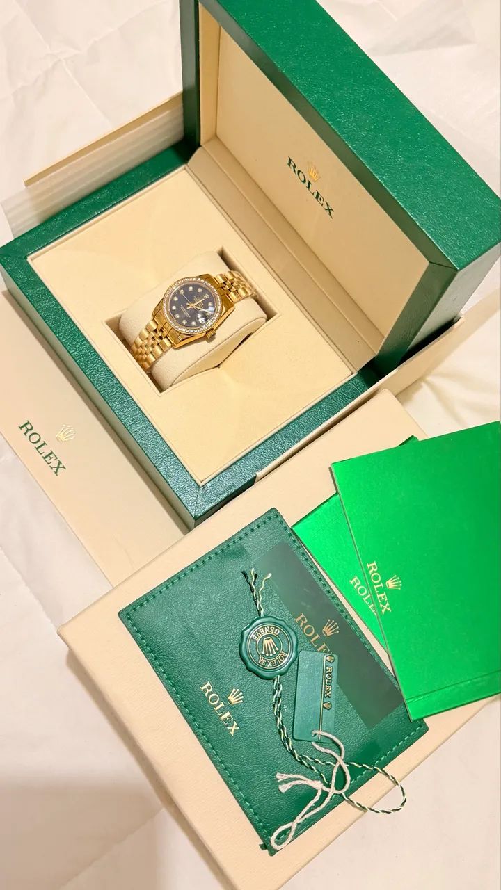 Rolex Lady Datejust Cravejado - Foto 2