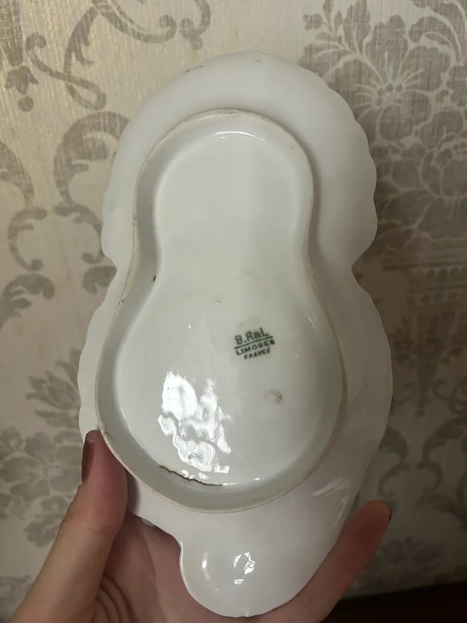 Porcelana Limoges Francesa antiga decorativa - Foto 2