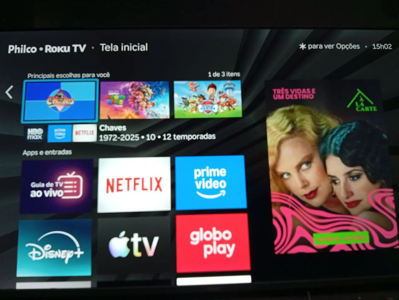 Vendo TV Philco 50 Roku 4k - Foto 2